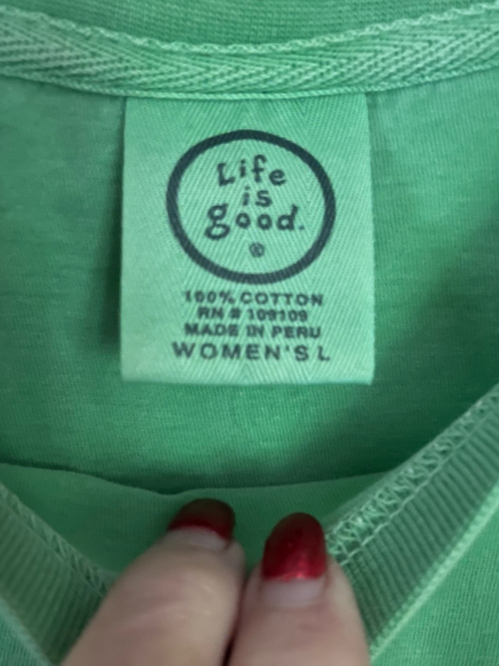 Life is Good “Cabin Fever” Graphic Tee - Picture 2 of 4